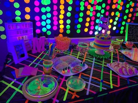 Neon Lights Party Ideas