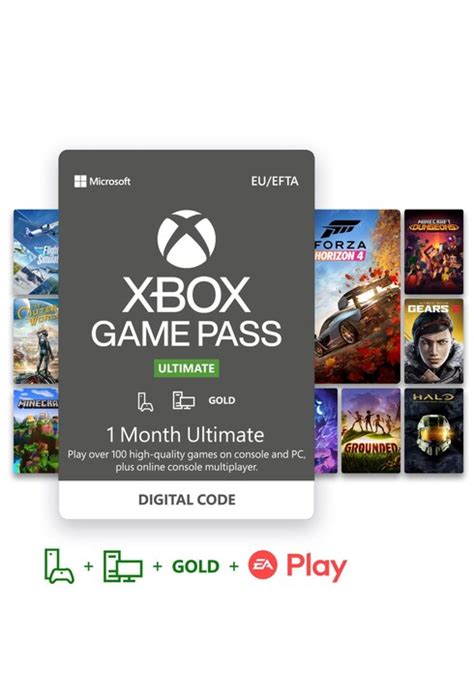 Xbox Game Pass Ultimate 1 Month Subscription Cdon