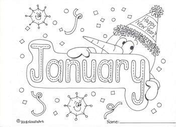 Months of the Year Tracing and Coloring Pages | Coloring pages