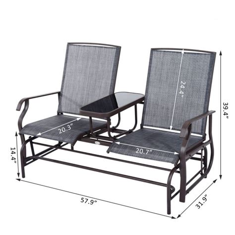 Gliders and rocking chairs can make nursing baby easier, especially in the early days. Glider Patio Furniture St Double Outdoor Chairs Canada ...