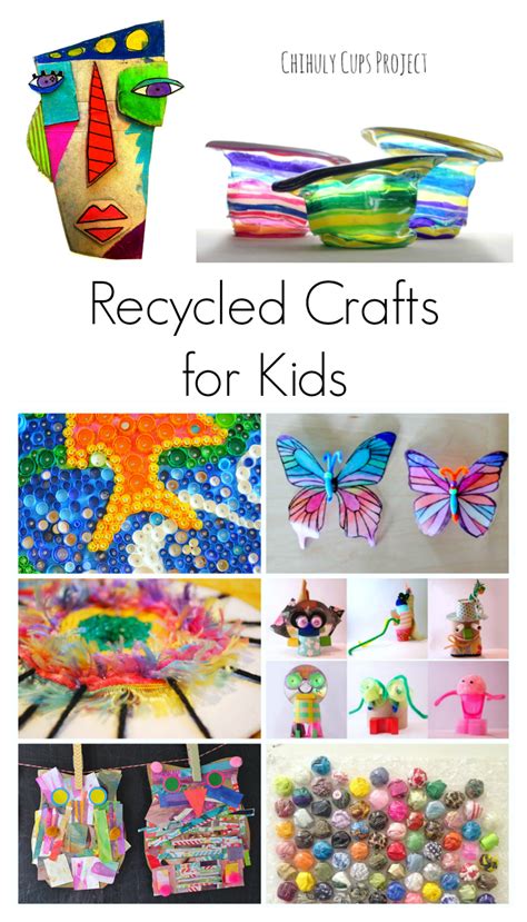 Amazing Recycled Crafts For Kids