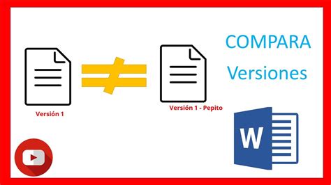 Como Comparar Dos Versiones De Un Mismo Documento En Microsoft WORD Para Encontrar Diferencias