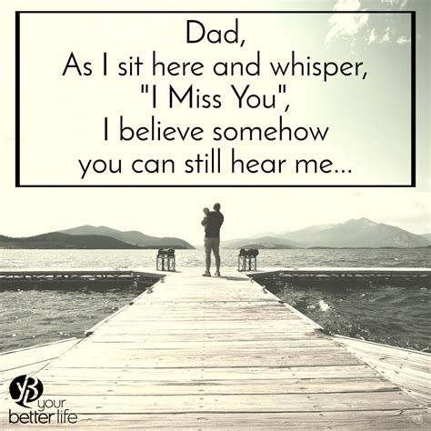I Miss You Dad — Your Better Life