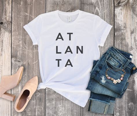 Atlanta Shirt Atl Shirt Atlanta T Shirt Atlanta Shirt Etsy