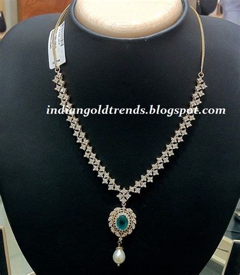 Latest Indian Gold and Diamond Jewellery Designs: Simple ...