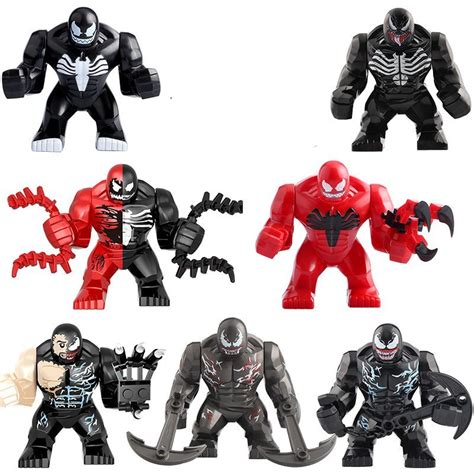 New Marvel Venom Carnage Riot Superhero Big Figure Lego Compatible