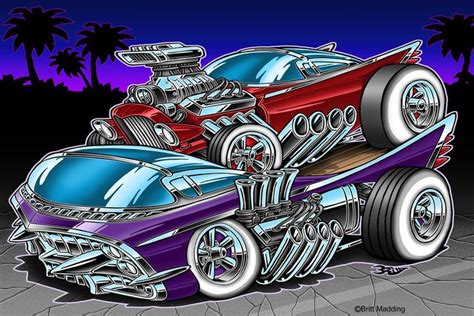 Trailer Queen By Britt8m On Deviantart Cool Car Drawings Cartoon Car