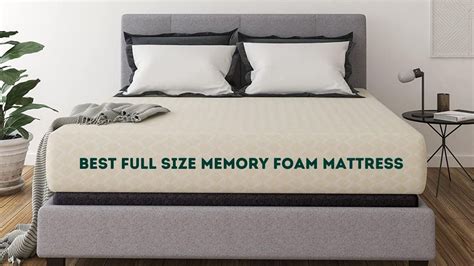 This luxurious 8 thick mattress is made with a 3 comfort layer of high density aerus natural memory foam. Top 6 Best Full Size Memory Foam Mattress Review 2021
