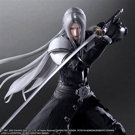 Final Fantasy Vii Remake Sephiroth Play Arts Kai Figure Images At