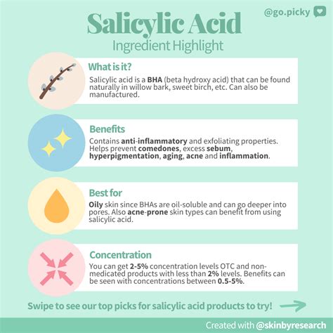 Ingredient Highlight Salicylic Acid Picky Skincare Blog