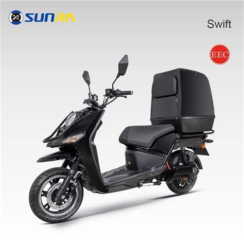 China Swift Black Electric Cargo Moped Manufacturers Suppliers And
