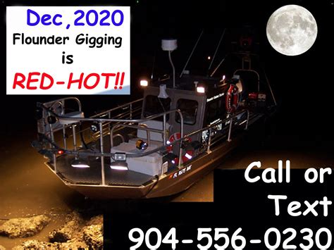 Flounder Gigging Charters