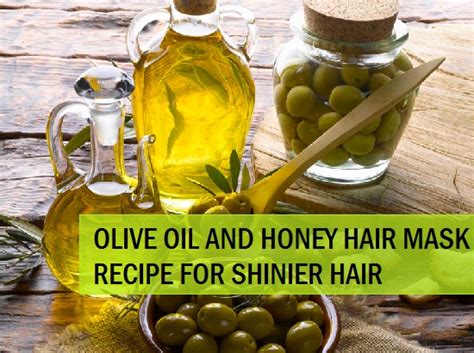 Coconut oil with raw honey. Overnight Honey Olive Oil Hair Mask Recipe and Benefits ...