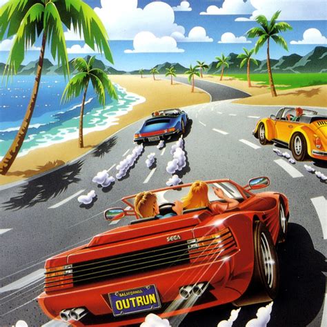 Outrun Wallpapers Video Game Hq Outrun Pictures 4k Wallpapers 2019