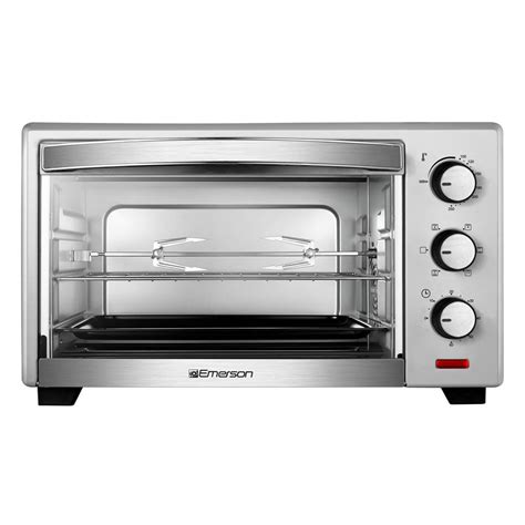 Emerson 6 Slice Stainless Steel Convection And Rotisserie Countertop
