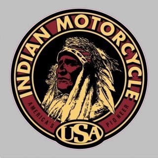 A svelte flapper in her bathing. Vintage Indian Motorcycle Logo