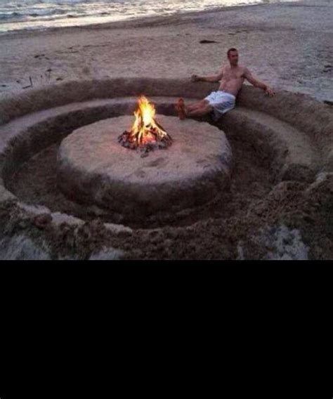 Check spelling or type a new query. Beach fire pit | Beach life hacks, Summer life hacks ...