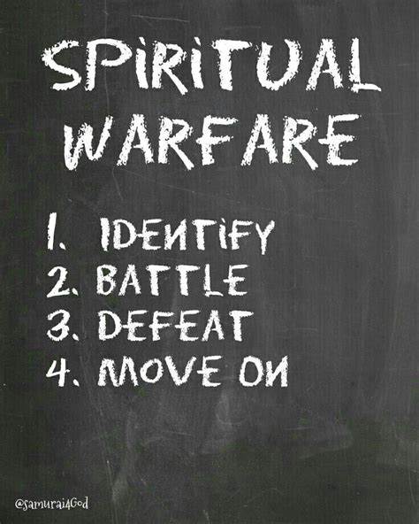 Fighting Spirit Spiritual Warfare Quotes Shortquotescc
