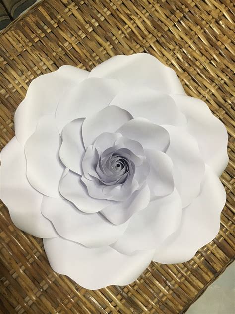 Order flowers to india with free shipping & get midnight, same day flower delivery @395 from igp flowers. White Paper Flower by Ronagelle :) Hand-made Paper Flower ...