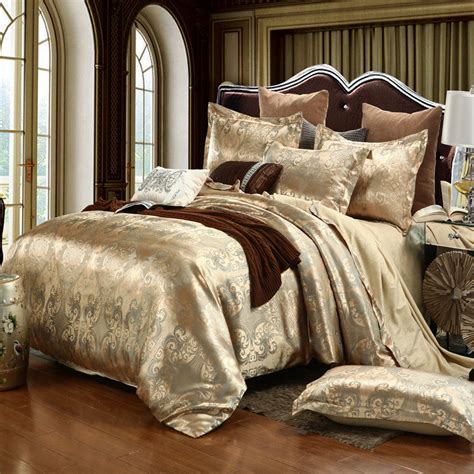Luxury Jacquard Bedding Sets Queenking Size Duvet Cover Set