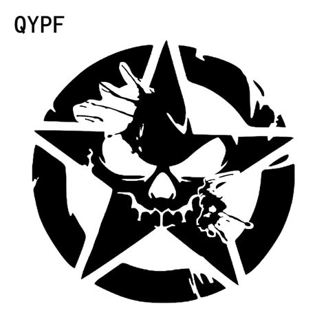 Vení y sumate al club de fans de sticker design! QYPF 16*16CM Interesting Skull Splatter Punisher Graphic ...