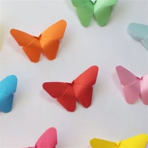 Mariposas Origami Con Tus Propias Manos