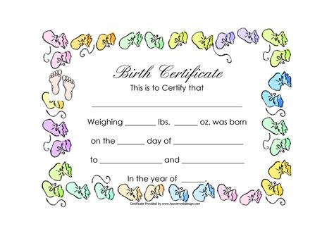A birth certificate refers to a document or rather a certificate that is normally filed with the relevant authorities after the birth of a child. Sample Certificate: Fake Birth Certificate Maker Free