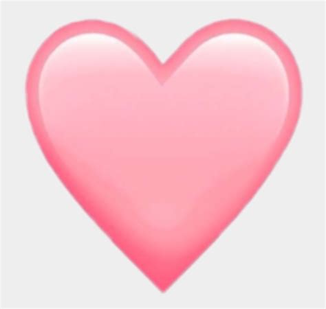 We need a normal pink heart to match the others because i'm not okay with the bisexual flag in heart emojis looking like this: @fakesmileari - Light Pink Heart Emoji, Cliparts ...