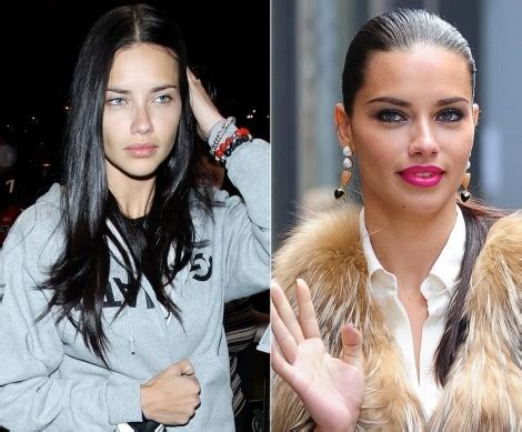 Adriana Lima Celebrities Without Makeup Im Genes Por Carling