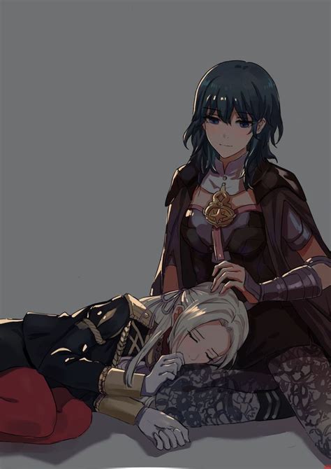 Safebooru 2girls Blonde Hair Blue Eyes Blue Hair Byleth Fire Emblem Byleth Fire Emblem