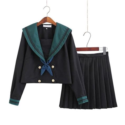 Uniforme Japonais Femme Mode De Tenue Scolaire Uniforme Japonais Vêtements Japonais