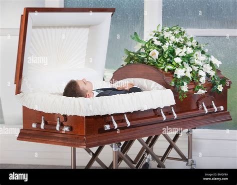 Man Funeral Casket