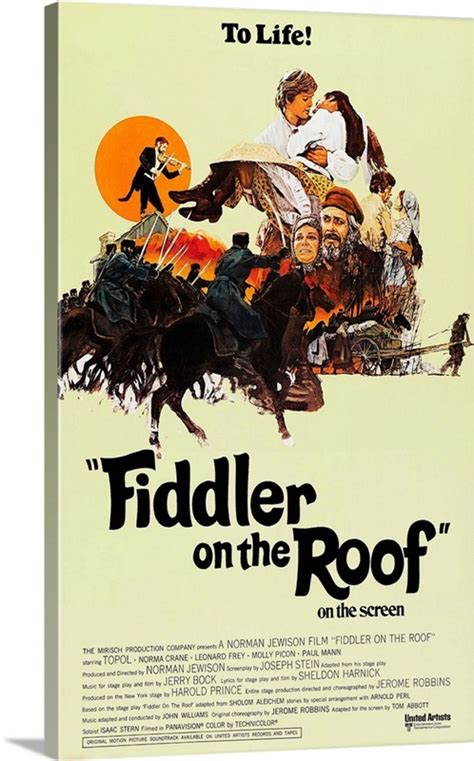 Fiddler On The Roof 1971 Wall Art Canvas Prints Framed Prints Wall