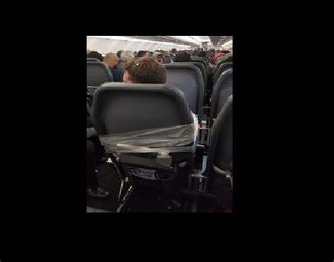 Passenger Duct Taped To Seat After Harassing Flight Attendants B104