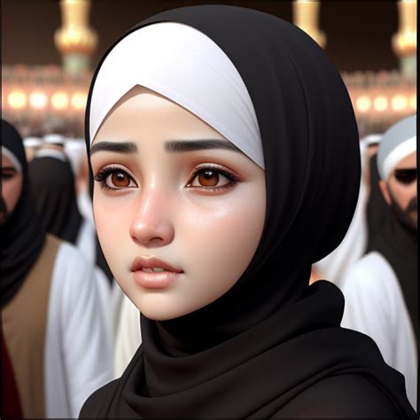 Generador De Arte Ai A Partir De Texto Hijab Ultra Realistic Image D
