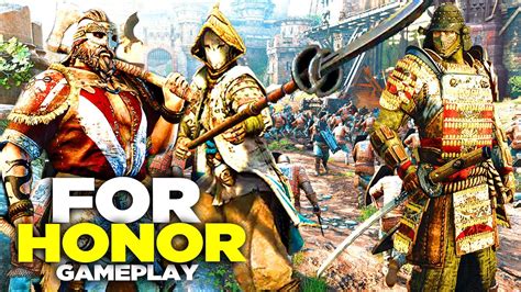 For Honor Gameplay First Look Review Youtube