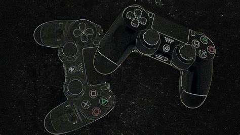 Made myself an ultra geeky elder scrolls controller. Aesthetic Black Ps4 Wallpapers - Wallpaper Cave