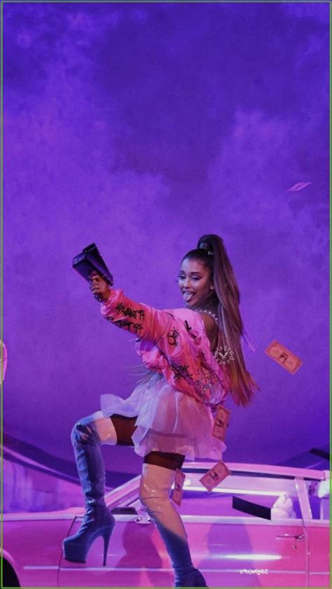 Ariana Grande Fond Ecran 7 Rings