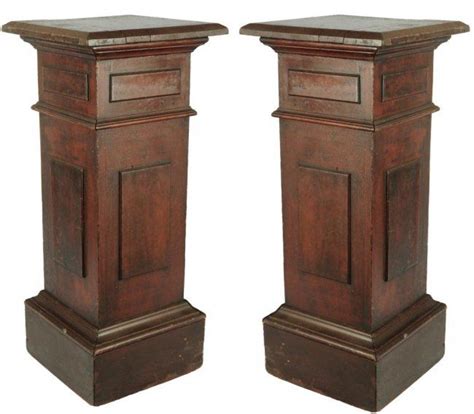 22 best Furniture pedestal images on Pinterest | Wood pedestal, Mesas