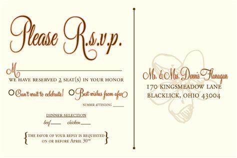 An rsvp card that stands out from the pack is one of the easiest ways to drum up excitement for your event. Pin on Cards!