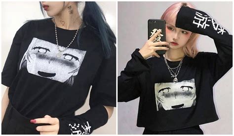 Anime Aesthetic T Shirt 90s Anime Shirt Etsy Check Out Our