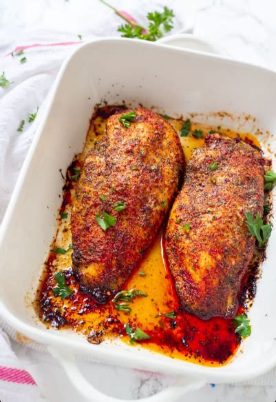Perfect Oven Baked Chicken Breast - Healthy Recipes