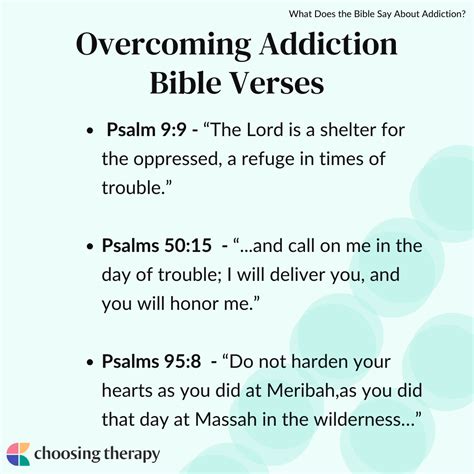 What Does The Bible Say About Addiction