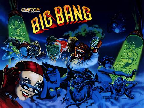 Big Bang Bar Capcom 1996 Ikes Pinball Nirvana