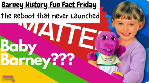 The Reboot That Never Launched Barney History Fun Fact Friday Tee