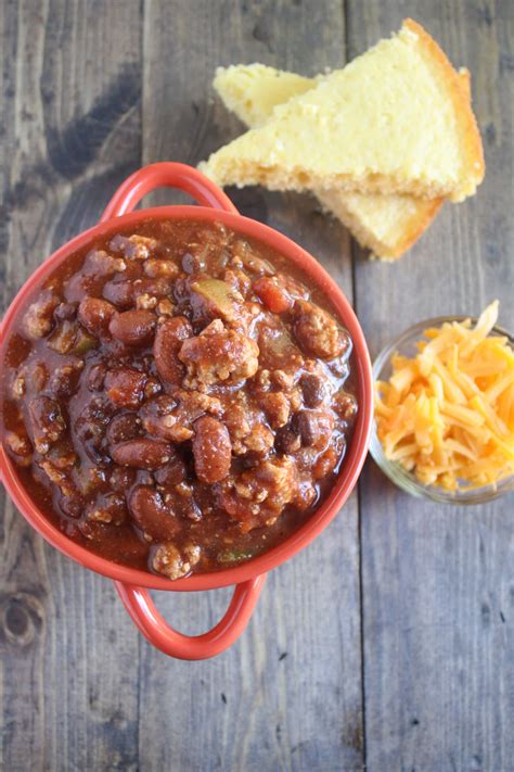 crockpot turkey chili