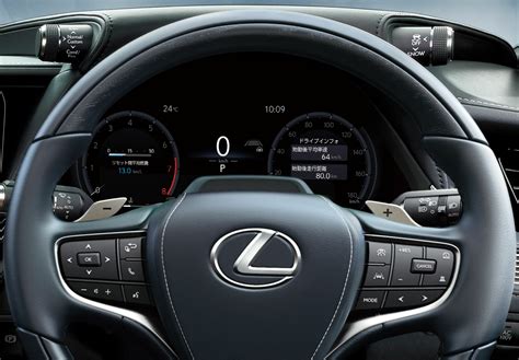 Lexus Ls Debuts In Japan With New Digital Instrument Cluster And