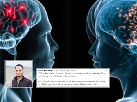 Artikel ini hanya dikhususkan untuk. Ini 20 Perbezaan Secara Psikologi & Cara Pemikiran Lelaki ...