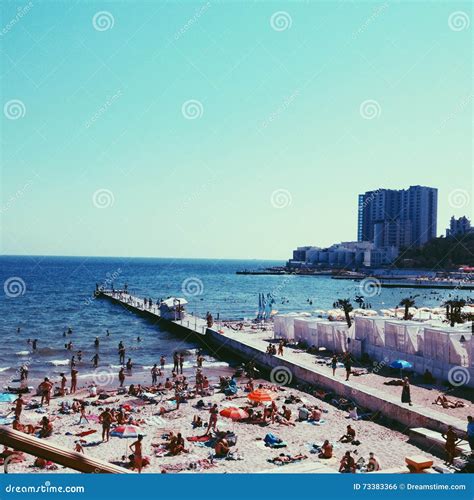 Odessa Editorial Photo Image Of Beach Seaside Summer