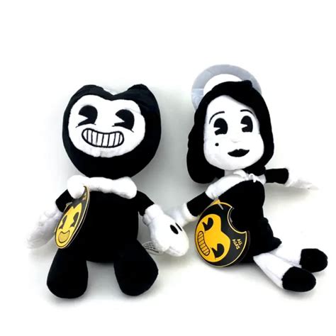 Bendy And The Ink Machine Alice The Angel And Bendy Plush 9 Phatmojo